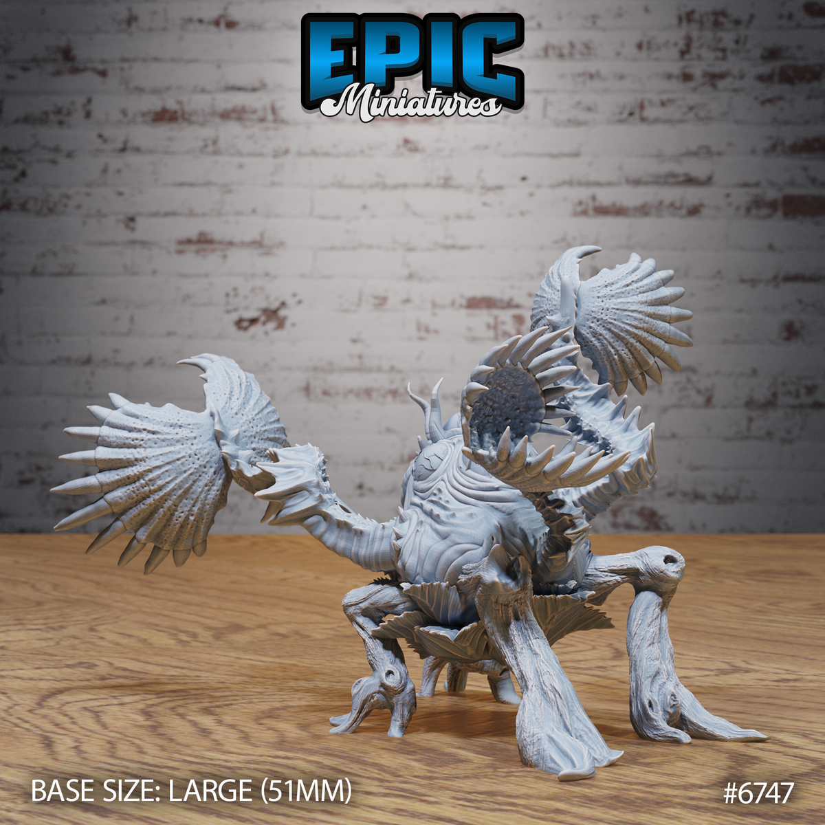 Giga Flytrap, Animated Carnivorous Plant (3 Variants Available) - Epic Miniatures