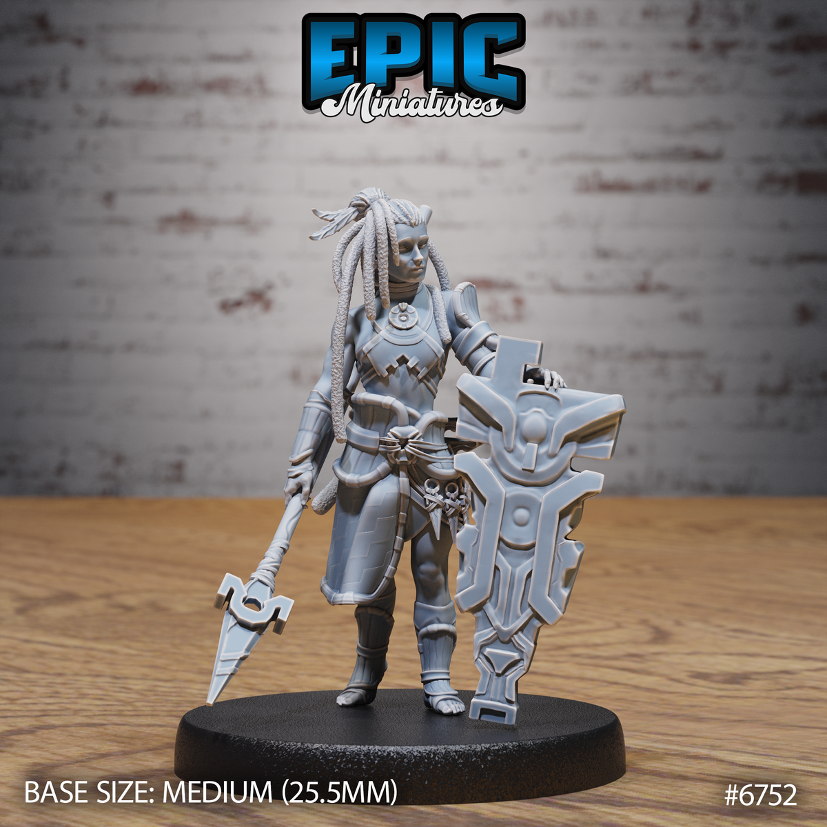 Amazoness (5 Variants Available) - Epic Miniatures