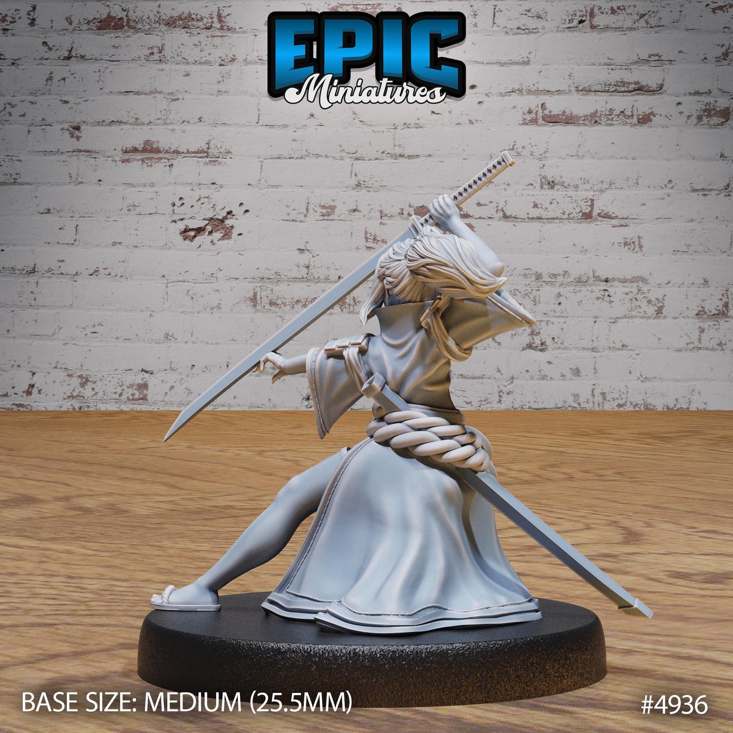 Samuai Woman (3 Variants Available) - Epic Miniatures