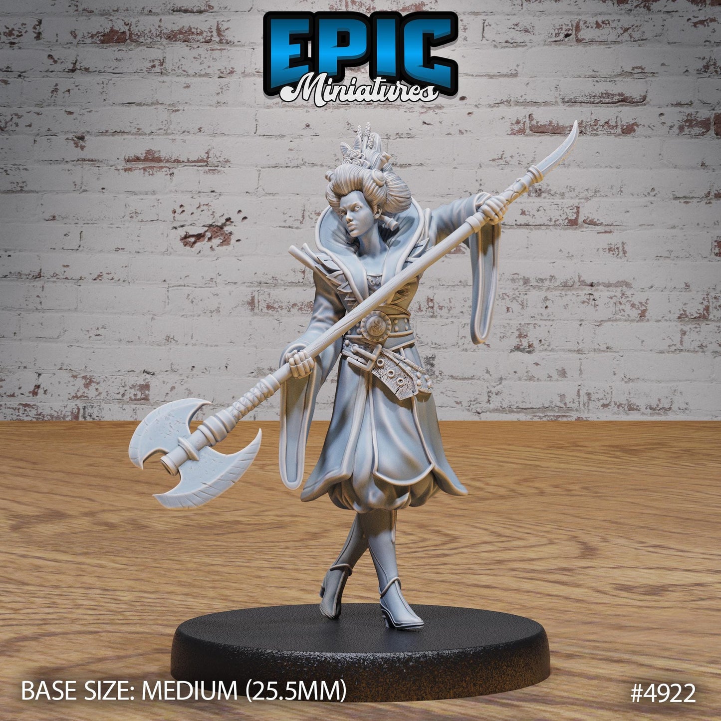 Warrior Empress (3 Variants Available) - Epic Miniatures