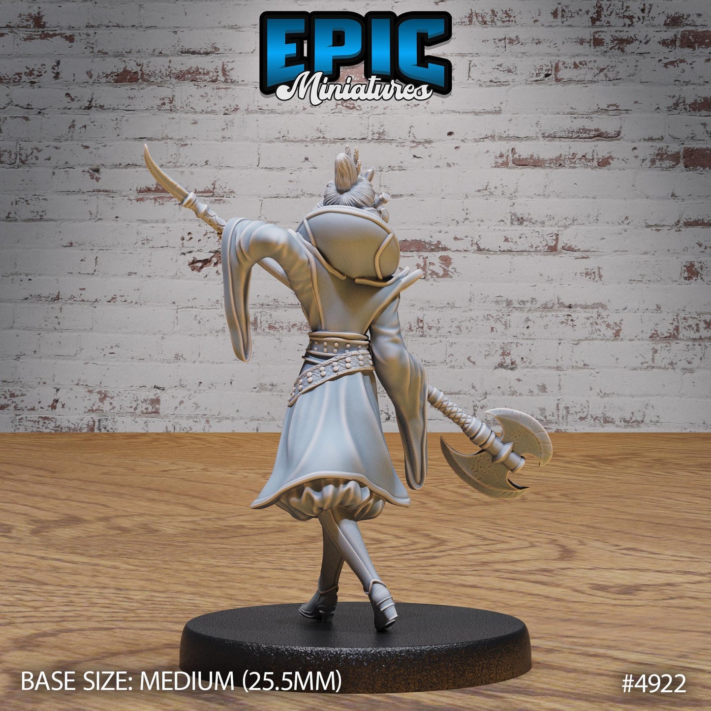 Warrior Empress (3 Variants Available) - Epic Miniatures