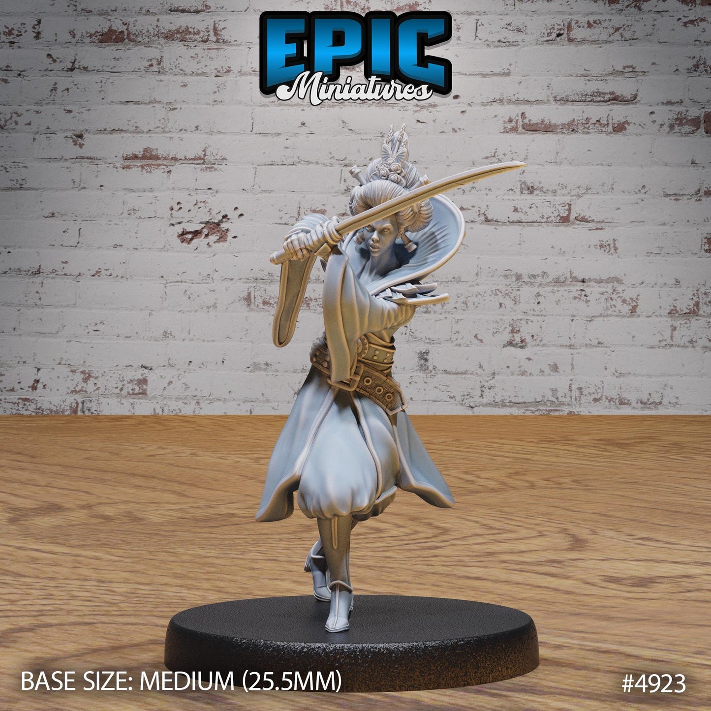 Warrior Empress (3 Variants Available) - Epic Miniatures