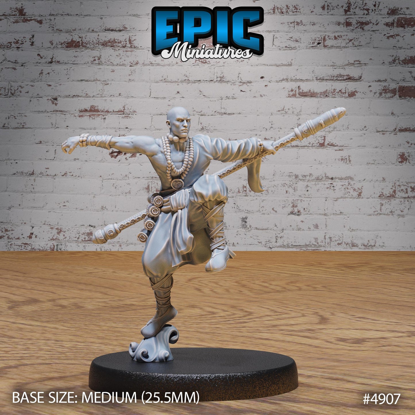 Shaolin Monks (3 Variants Available) - Epic Miniatures