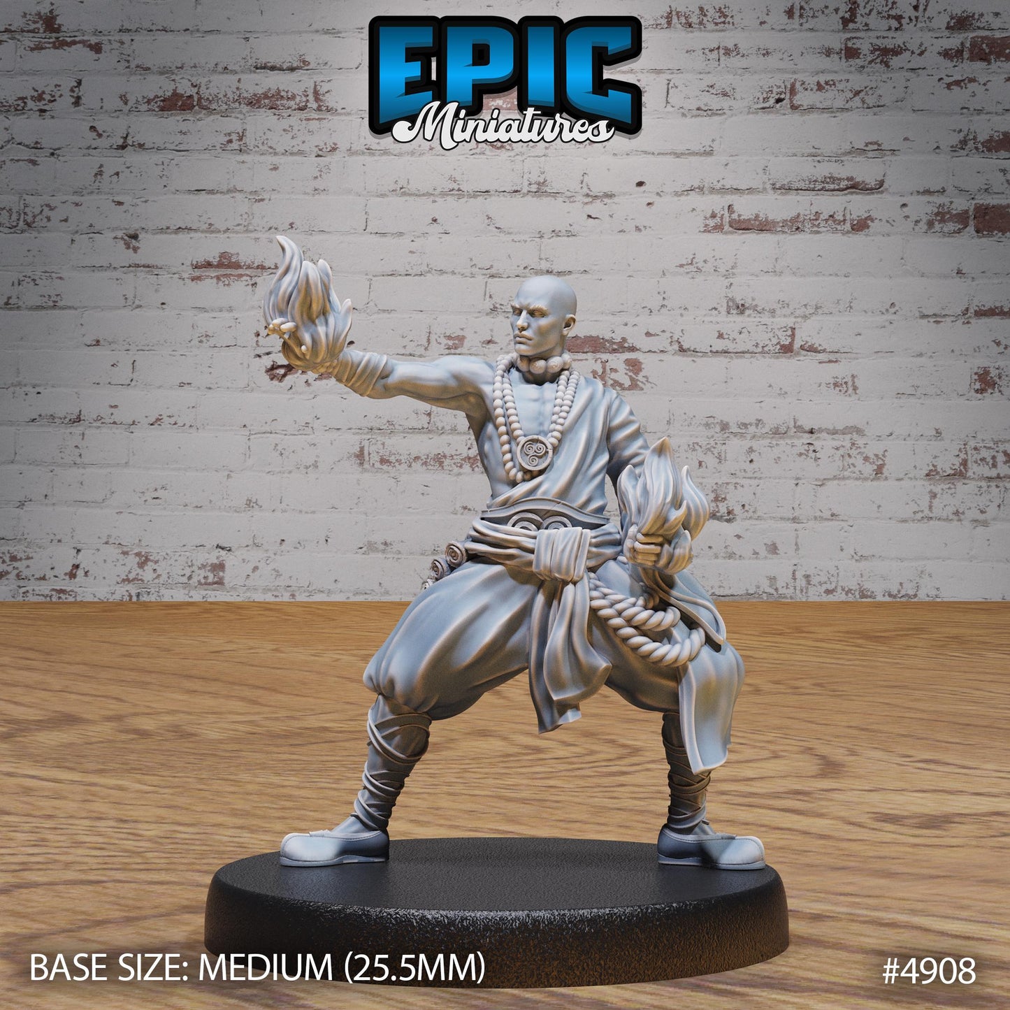 Shaolin Monks (3 Variants Available) - Epic Miniatures