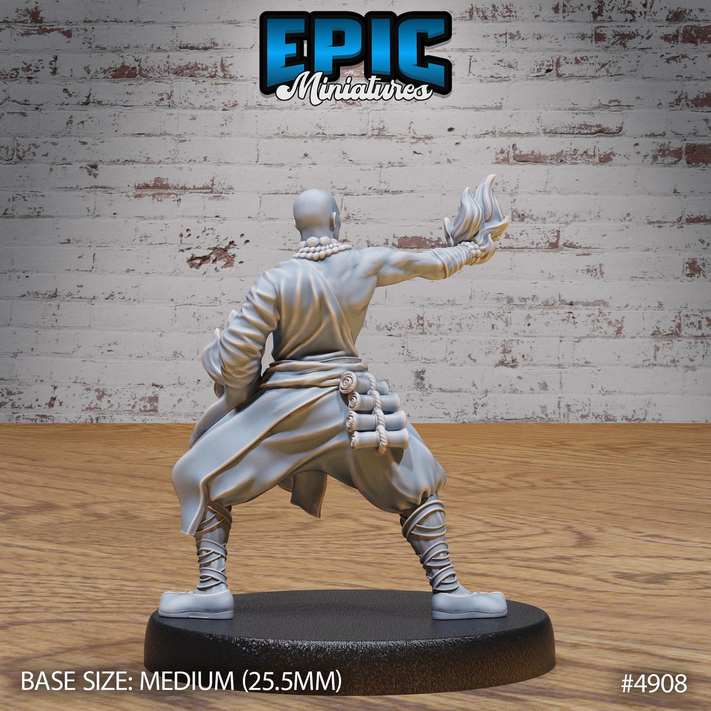 Shaolin Monks (3 Variants Available) - Epic Miniatures