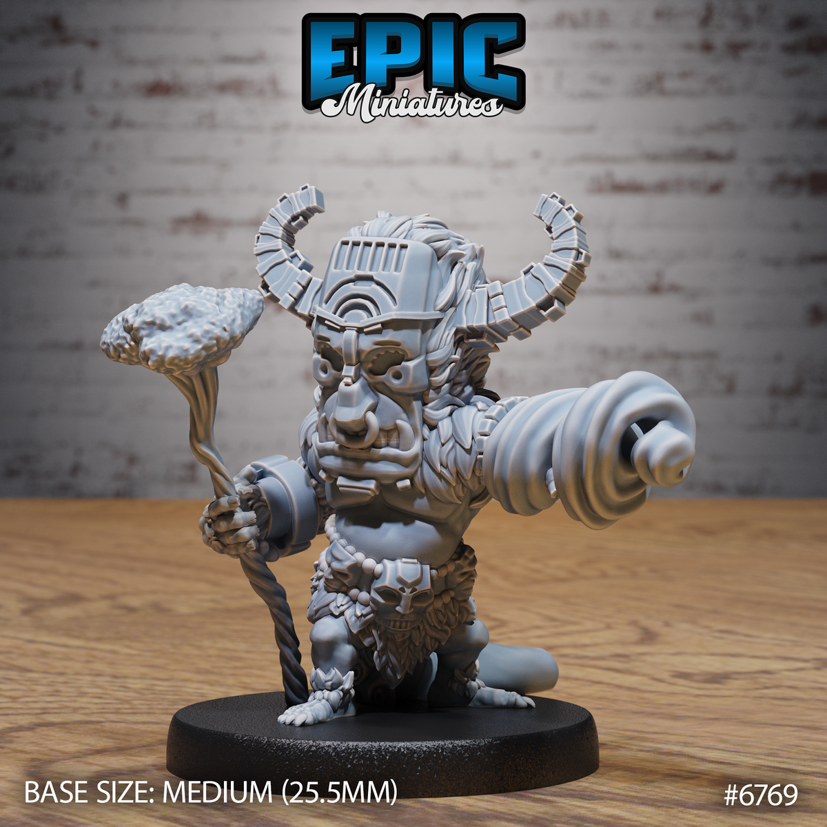 Void Shaman (3 Variants Available) - Epic Miniatures