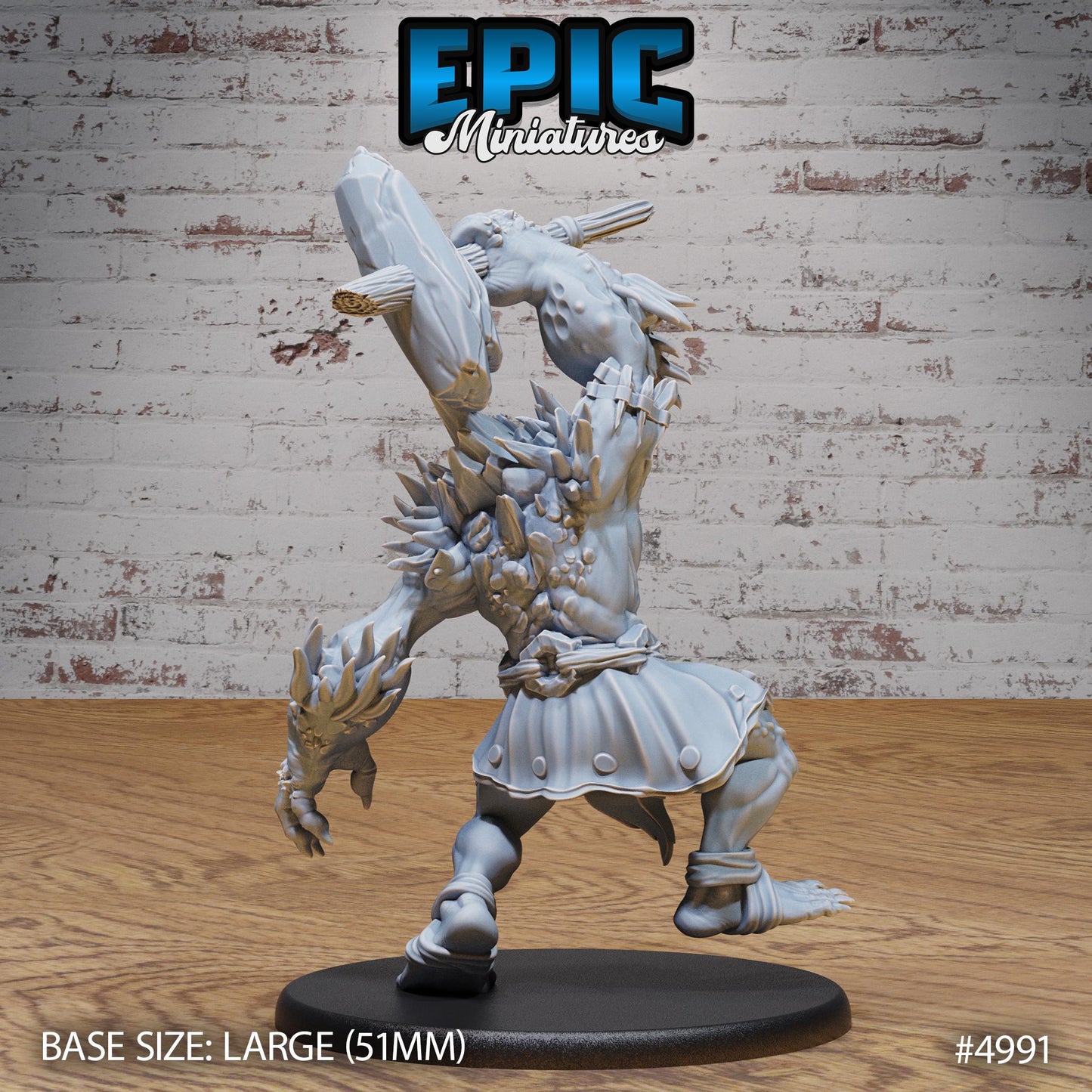 Savage Troll (3 Variants Available) - Epic Miniatures