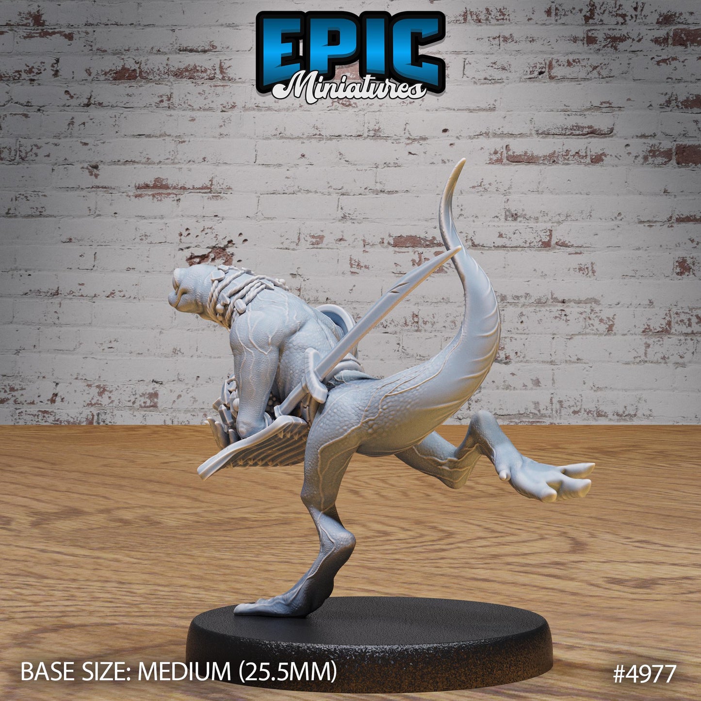 Fire Newt (3 Variants Available) - Epic Miniatures