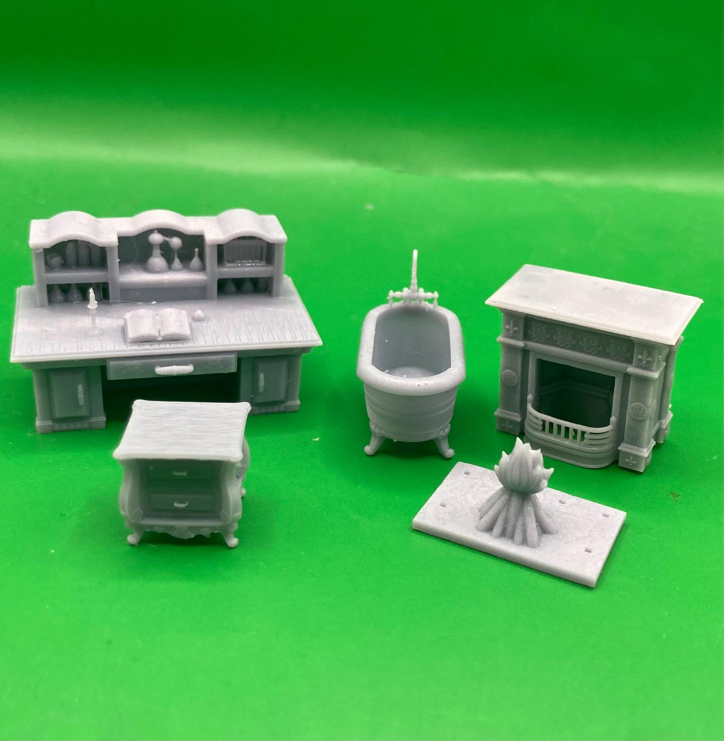 Vampire Castle Scatter, Terrain Kit (12mm Scale) - Epic Miniatures