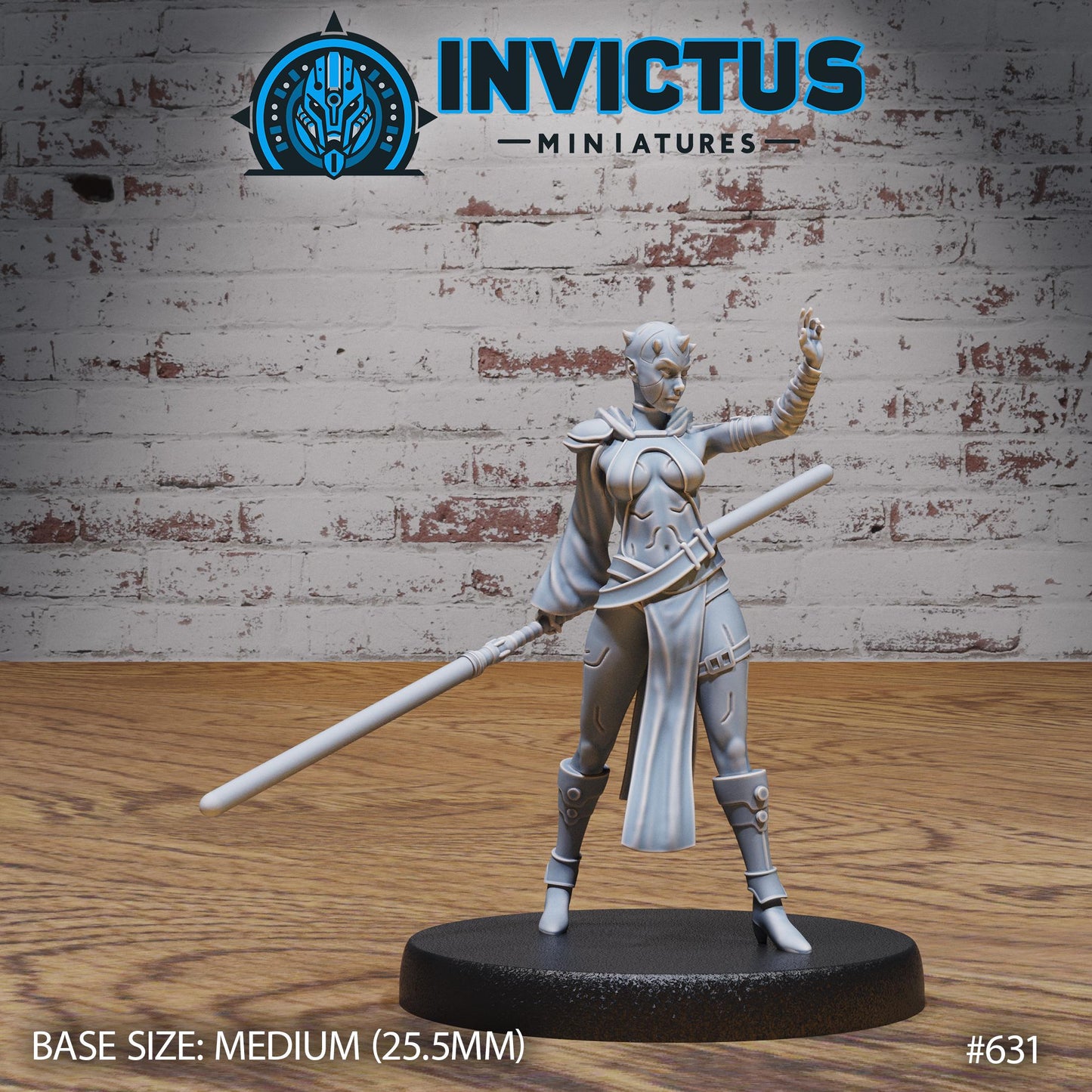 Dark Witch Hunter (3 Variants Available) - Invictus Miniatures
