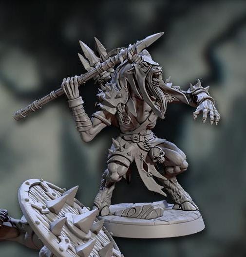 Gobor Beastmen Warriors, Set 2 (6 Variants Available) - Artisan Guild