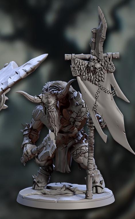 Chaos Minoc, Set 2 (4 Variants Available) - Artisan Guild
