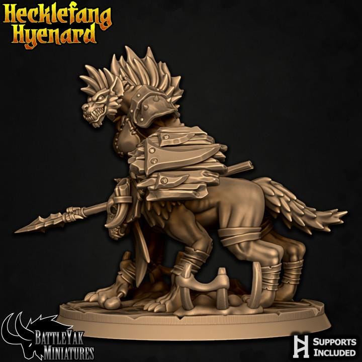 Beastcackle Hyenataurs (4 Variants Available) - Battle Yak