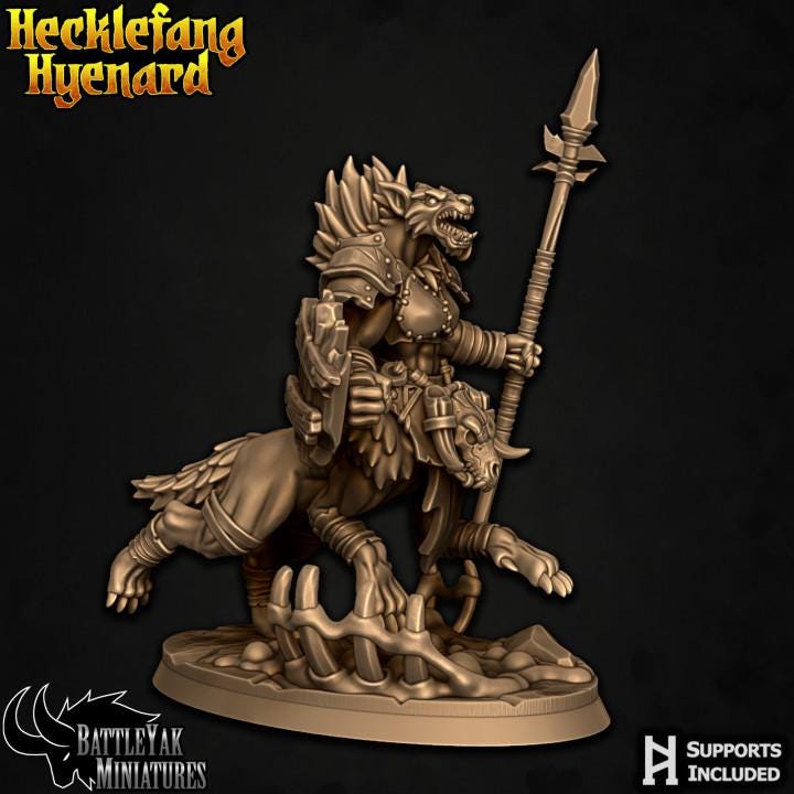 Beastcackle Hyenataurs (4 Variants Available) - Battle Yak