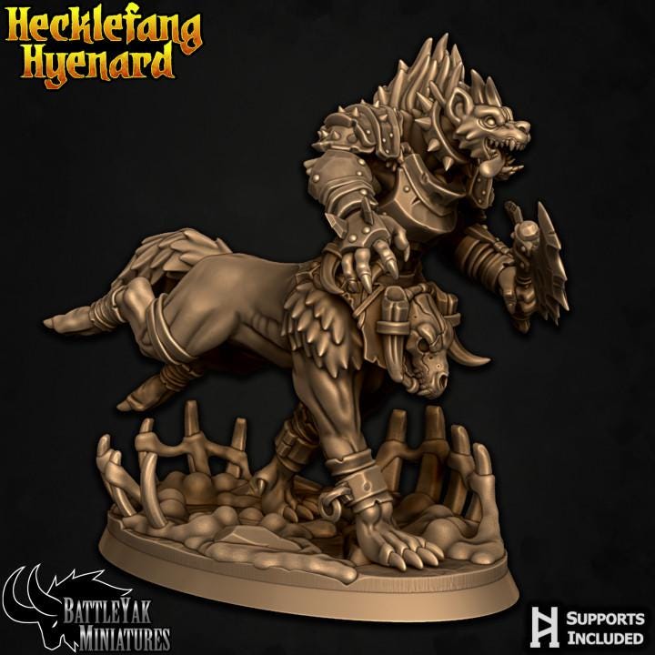 Beastcackle Hyenataurs (4 Variants Available) - Battle Yak