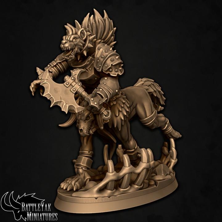 Beastcackle Hyenataurs (4 Variants Available) - Battle Yak