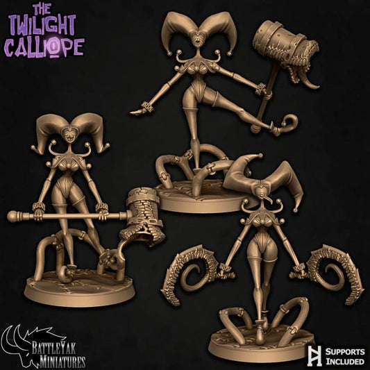 Clowntrick Harlequins (3 Variants Available) - Battle Yak