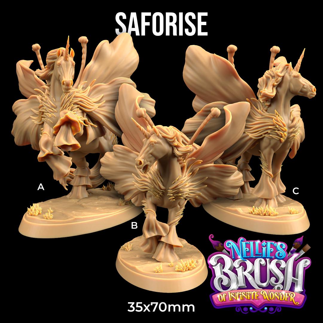 Saforise, Flower Unicorns (3 Variants Available) - Dragon Trapper's Lodge