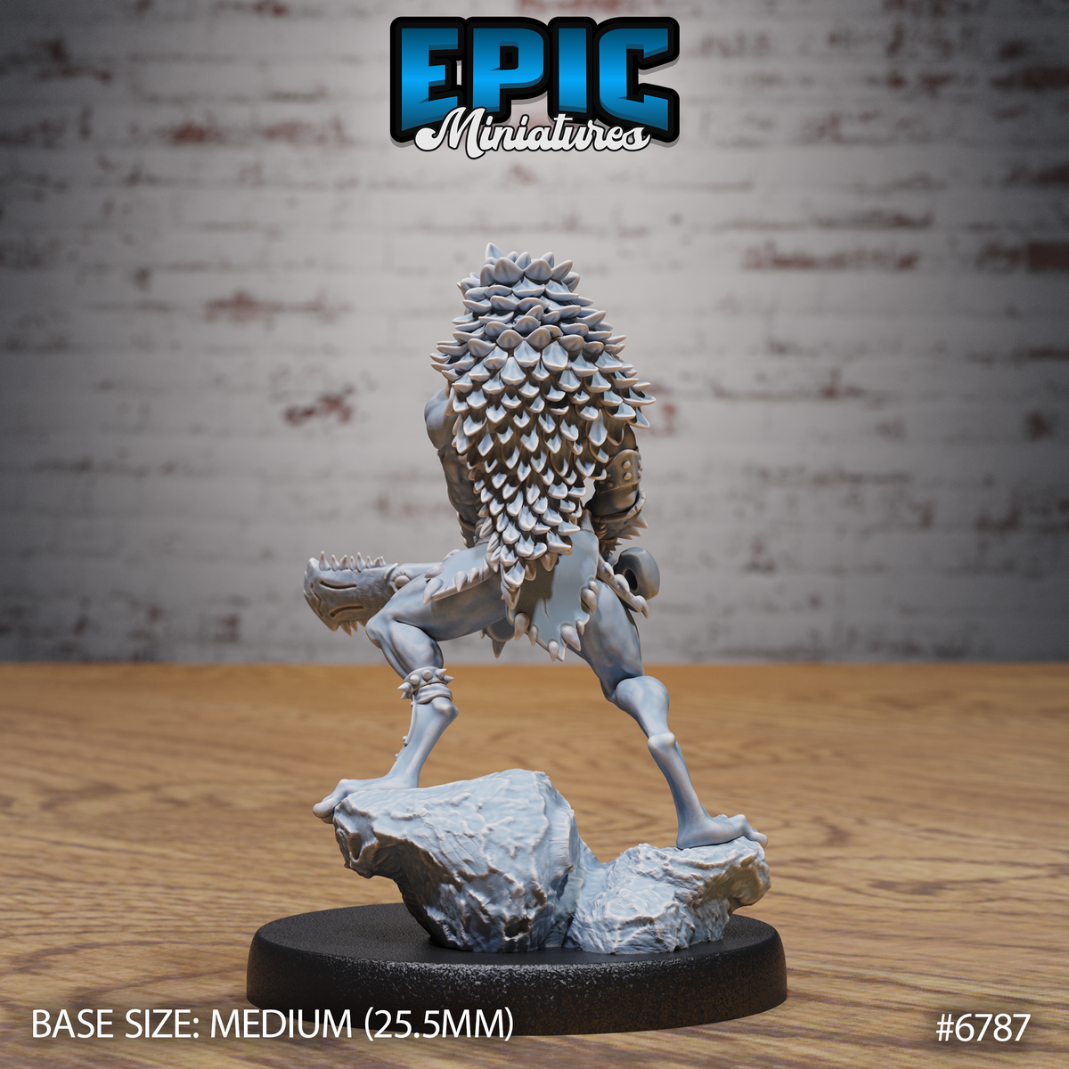 Frog Folk Hunters with Leaf Cloaks (3 Variants Available) - Epic Miniatures