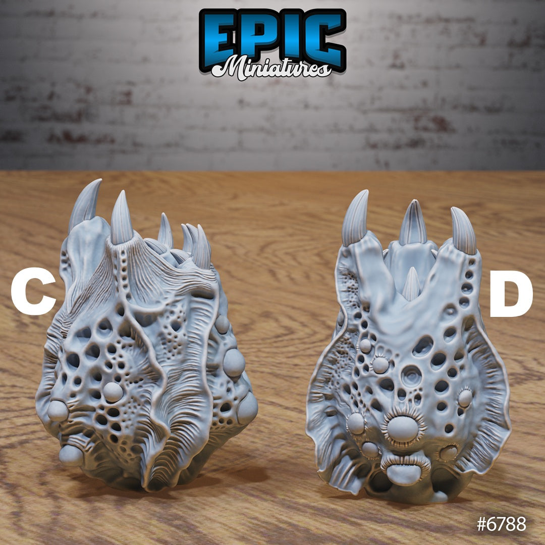 Void Scatter, Plants and Idols Terrain Set (8 Variants Available) - Epic Miniatures