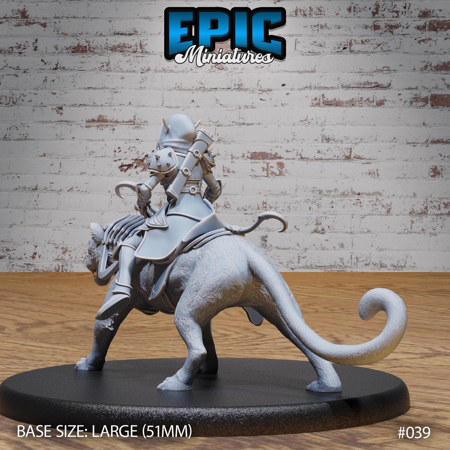 Black Panther Mount (2 Variants Available) - Epic Miniatures