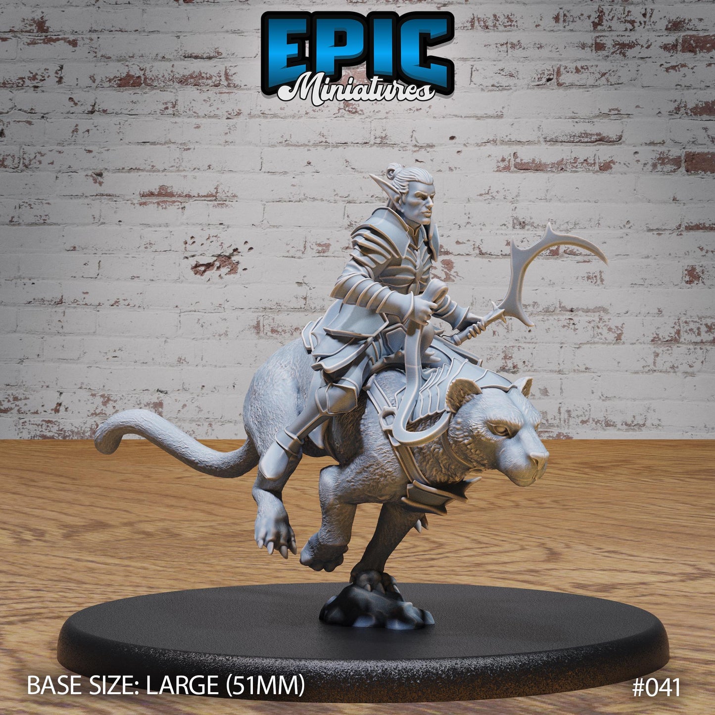Black Panther Mount (2 Variants Available) - Epic Miniatures