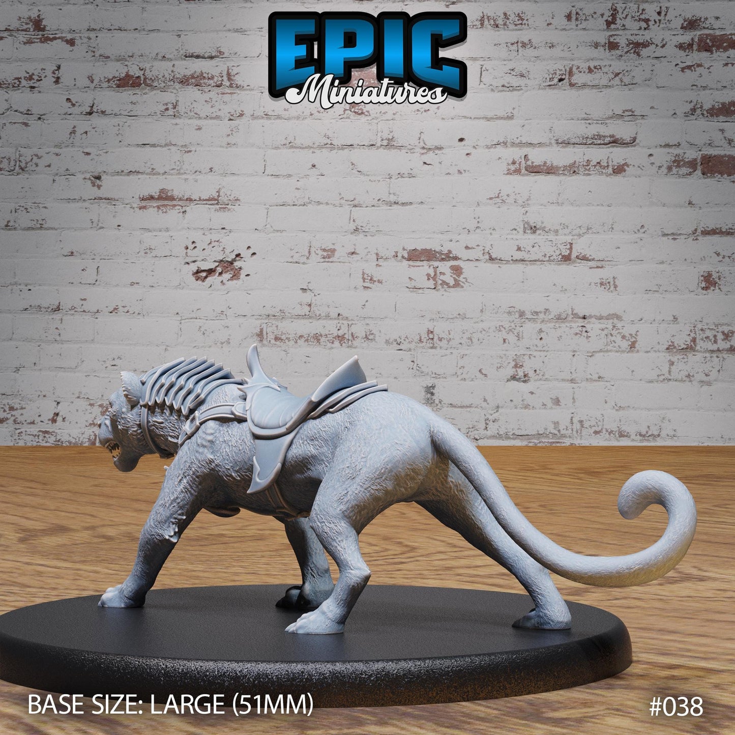 Black Panther Mount (2 Variants Available) - Epic Miniatures
