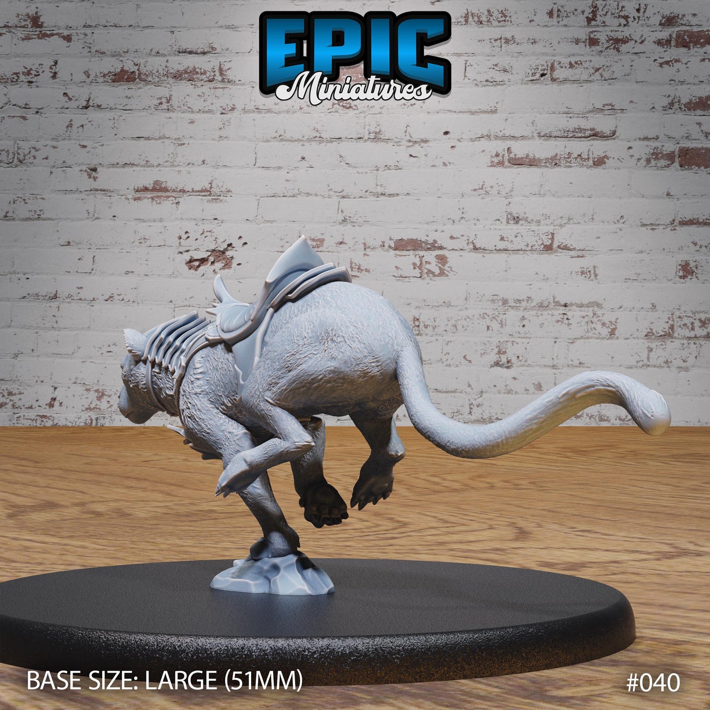 Black Panther Mount (2 Variants Available) - Epic Miniatures
