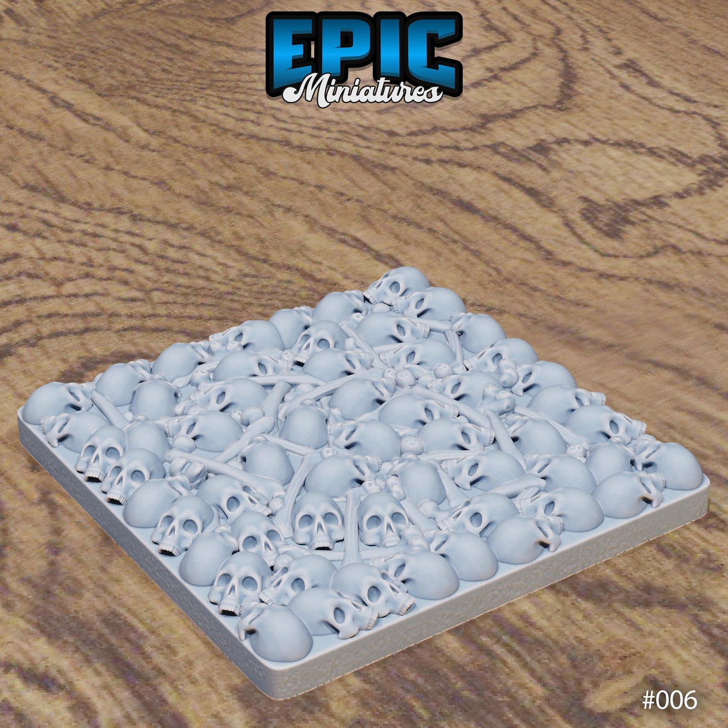 Underdark Columns and Floors, Terrain Pieces (5 Variants Available) - Epic Miniatures