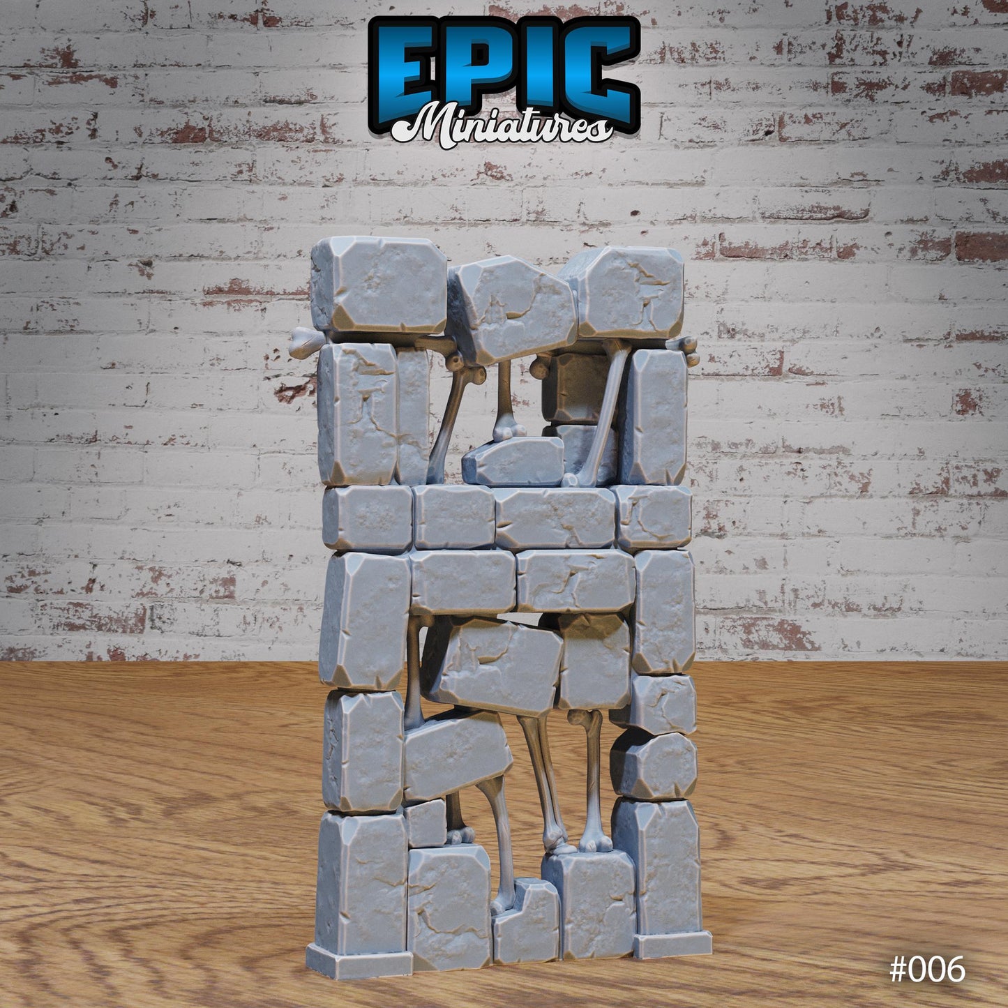 Underdark Walls, Terrain Pieces (5 Variants Available) - Epic Miniatures