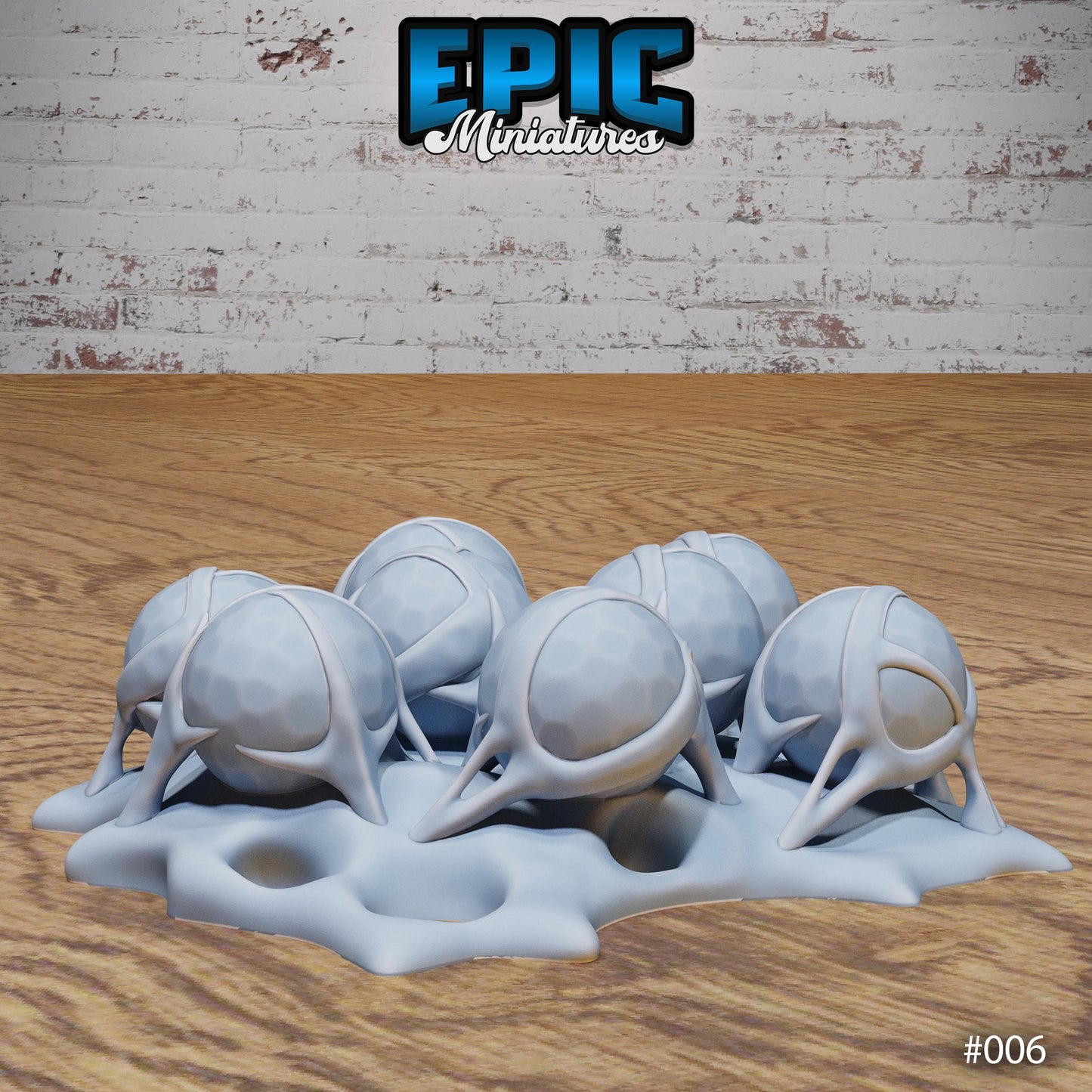Underdark Spider Nests, Scatter Set (3 Variants Available) - Epic Miniatures