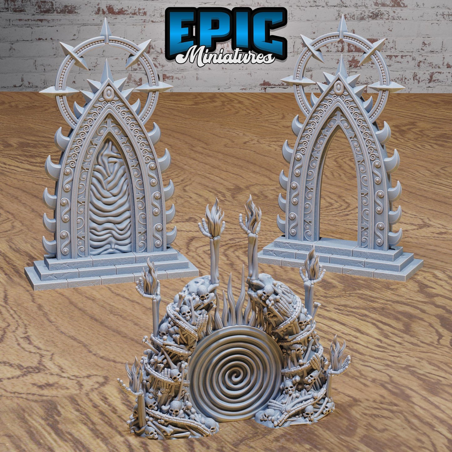 Dark Elf Portal (3 Variants Available) - Epic Miniatures