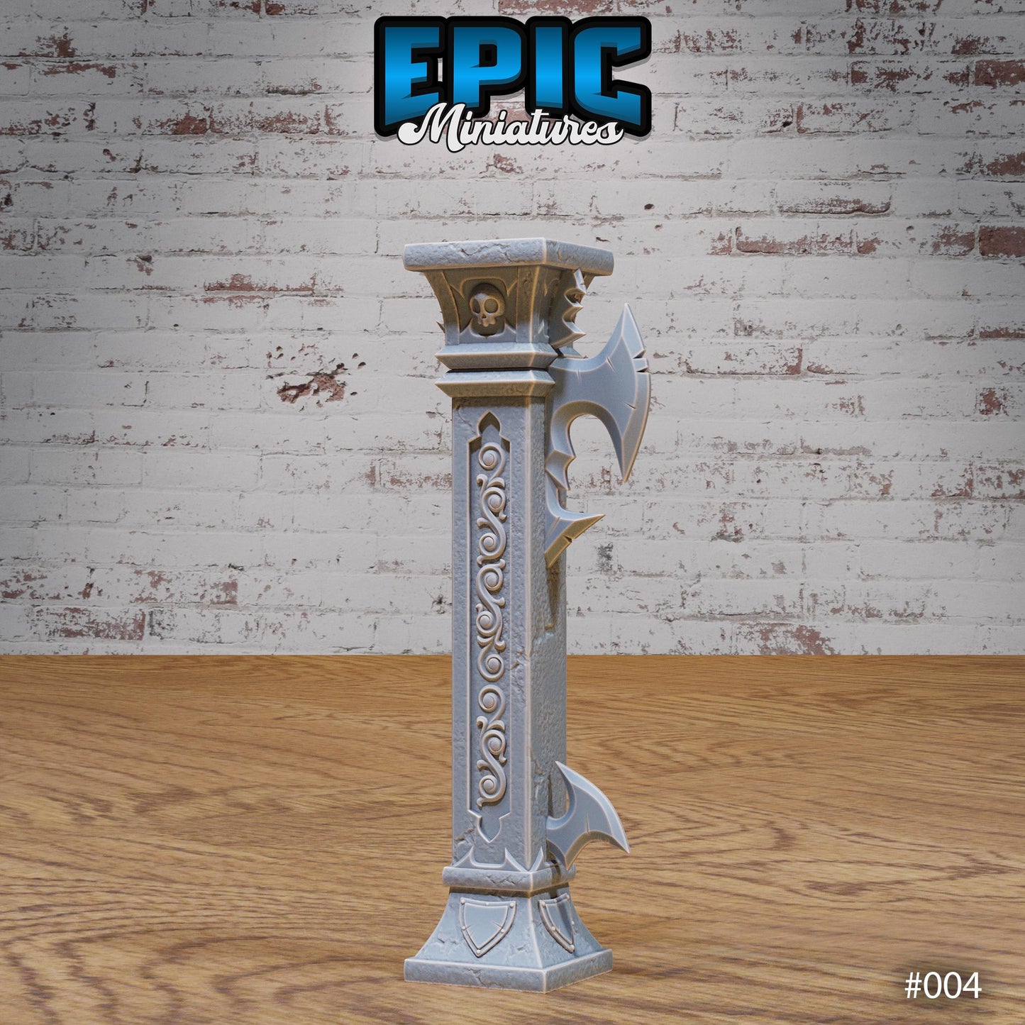 Dark Elf Siege Camp - Columns (4 Variants Available) - Epic Miniatures