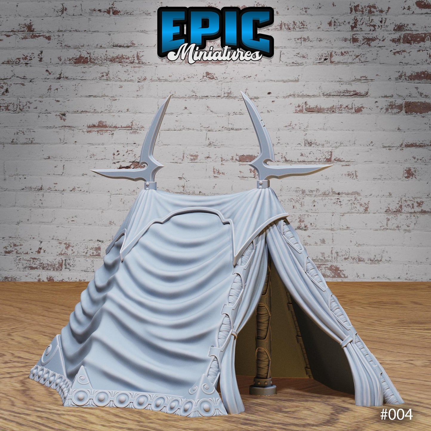 Dark Elf Siege Camp - Tents (2 Variants Available) - Epic Miniatures