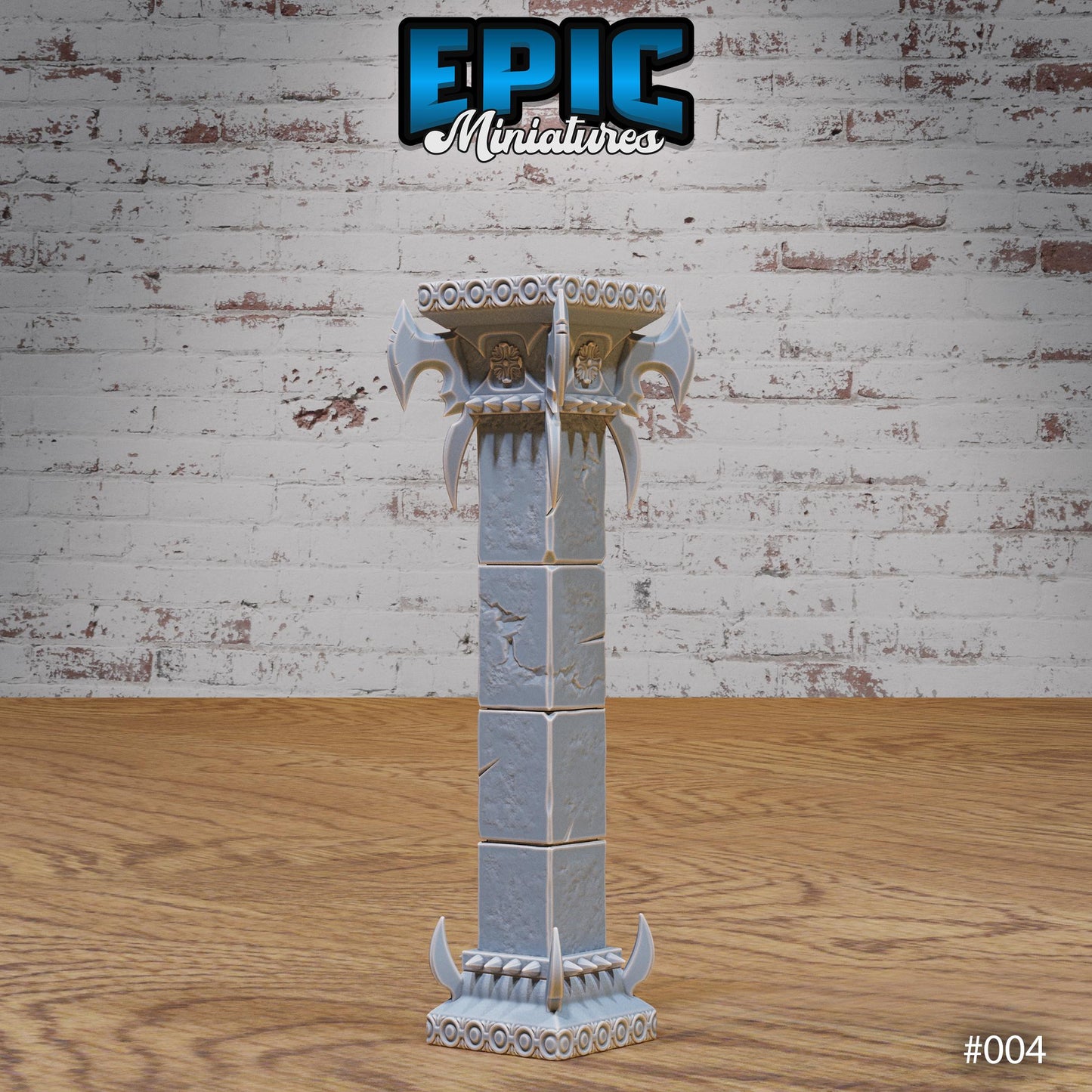 Dark Elf Siege Camp - Columns (4 Variants Available) - Epic Miniatures