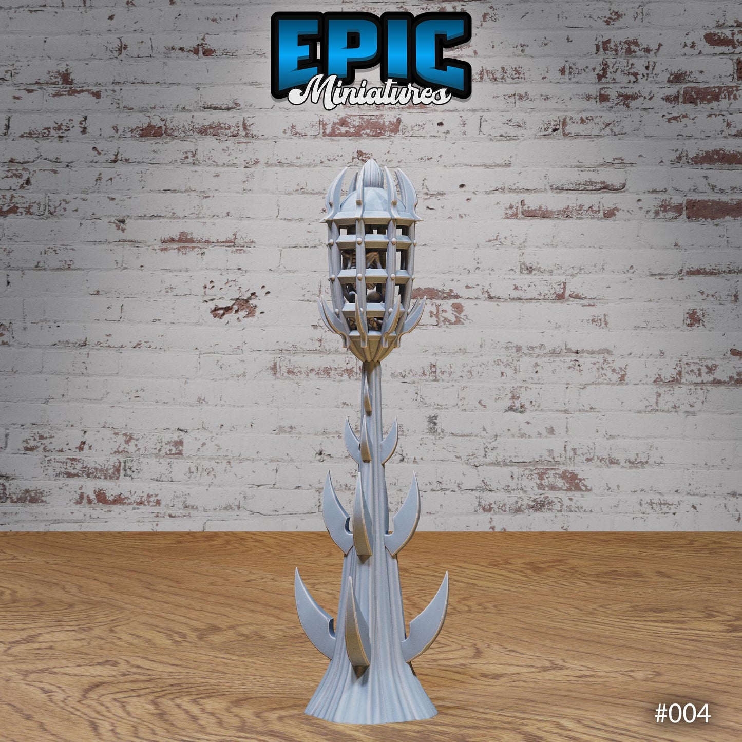 Dark Elf Siege Camp - Spikes with Heretics (3 Variants Available) - Epic Miniatures