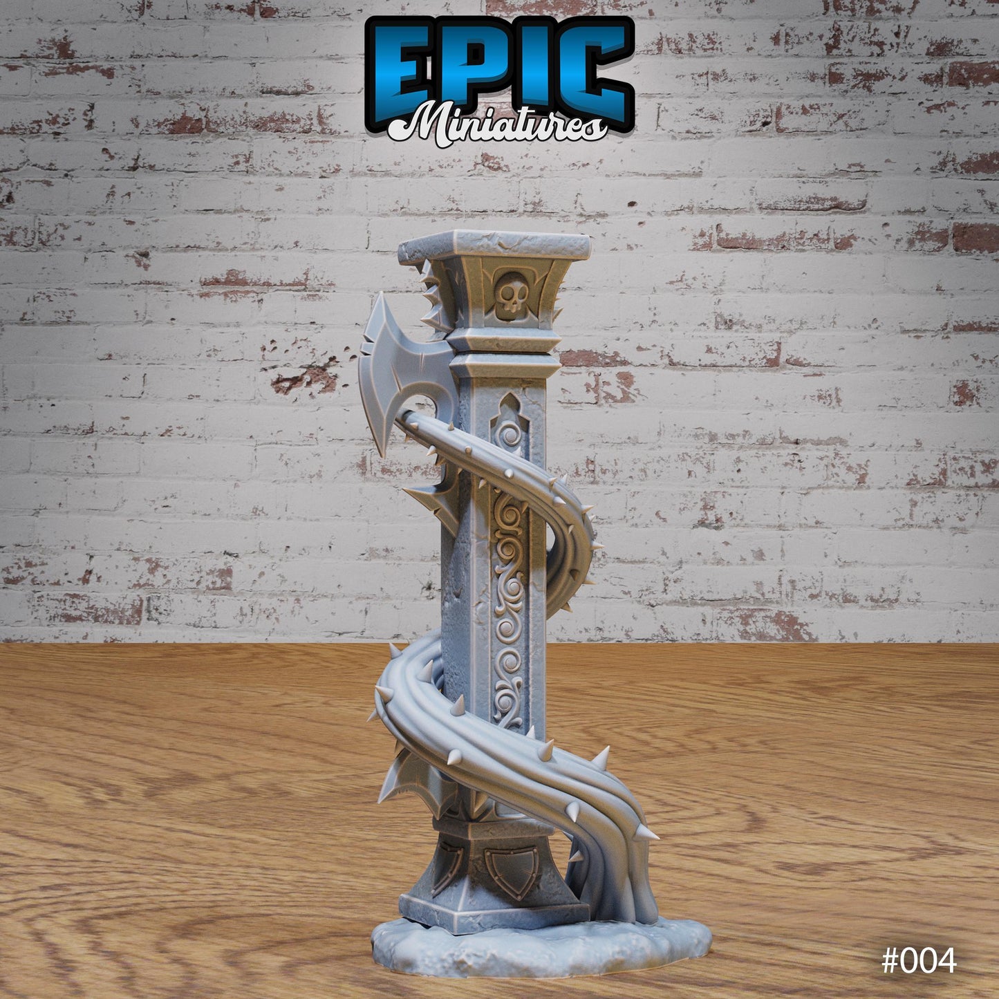 Dark Elf Siege Camp - Columns (4 Variants Available) - Epic Miniatures