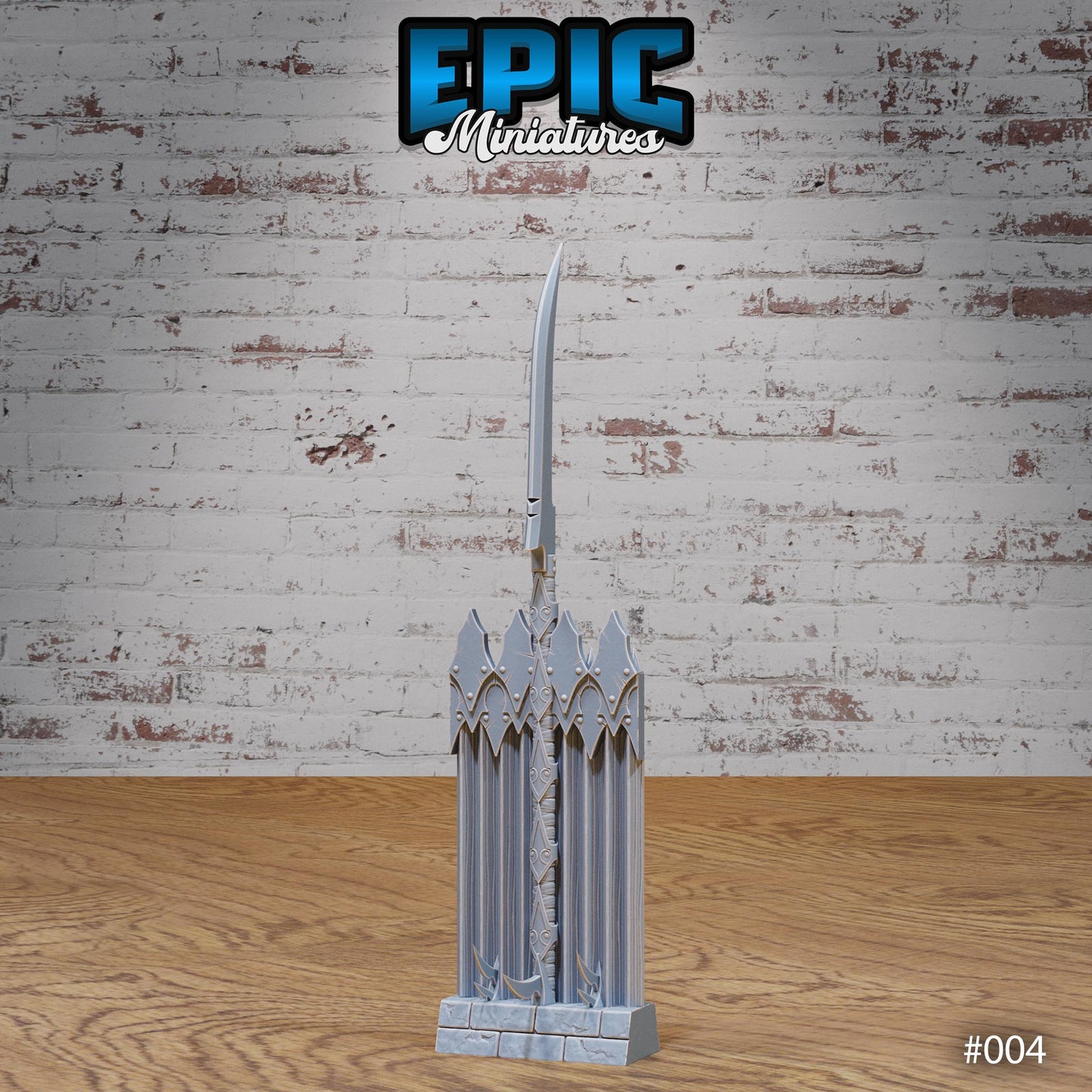 Dark Elf Siege Camp - Gate and Fences (3 Variants Available) - Epic Miniatures