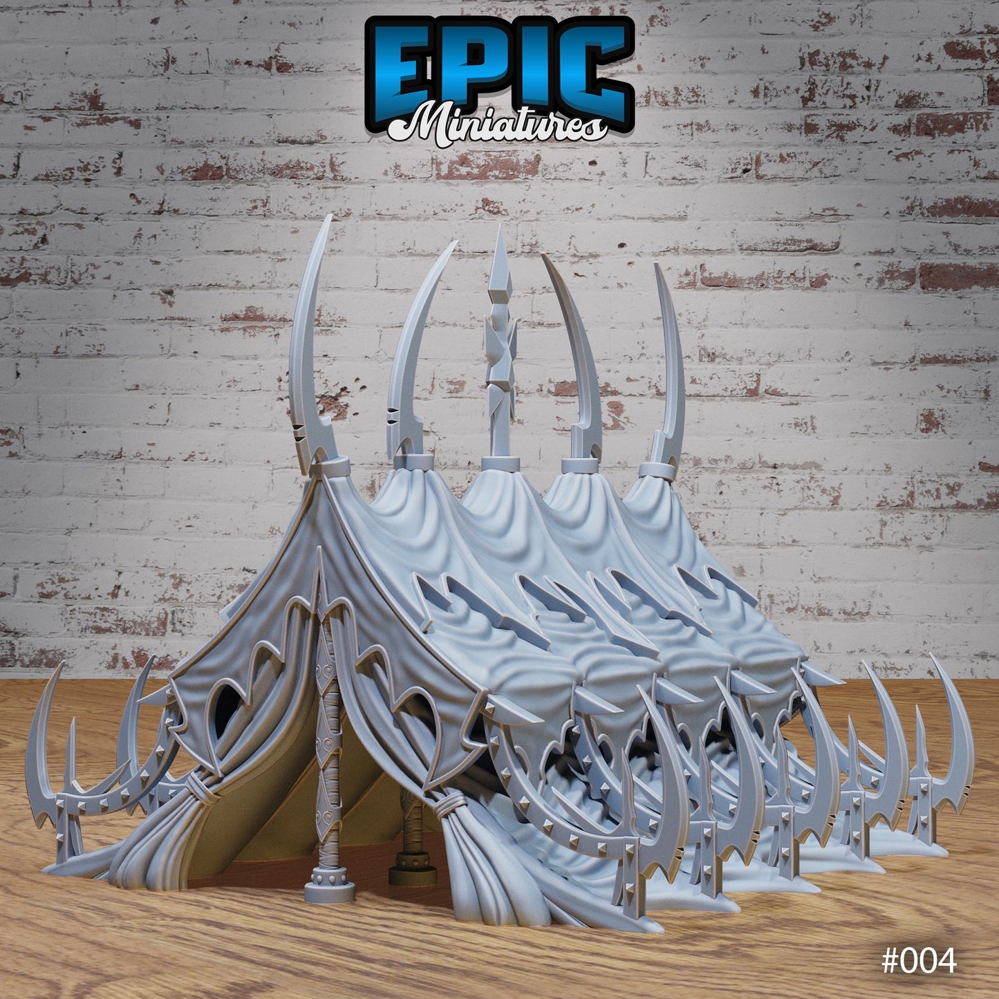 Dark Elf Siege Camp - Tents (2 Variants Available) - Epic Miniatures