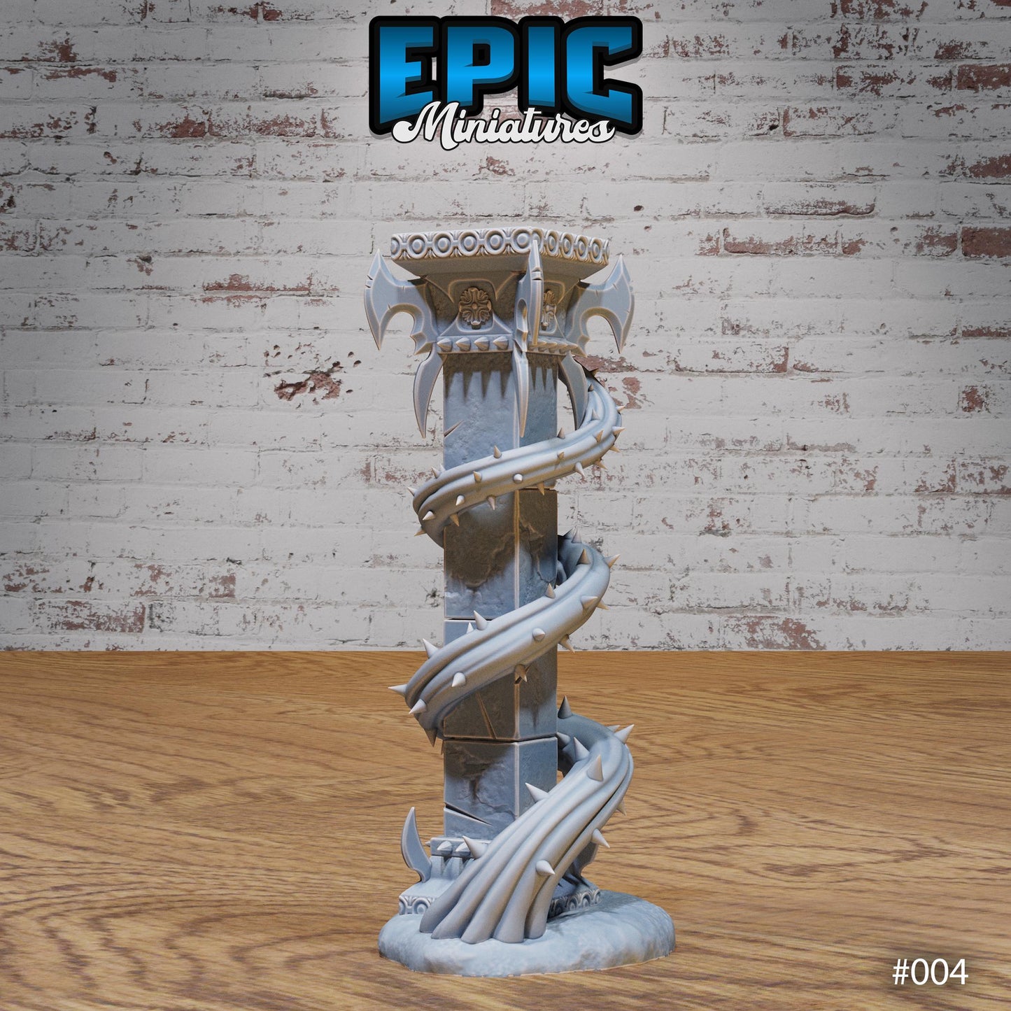 Dark Elf Siege Camp - Columns (4 Variants Available) - Epic Miniatures