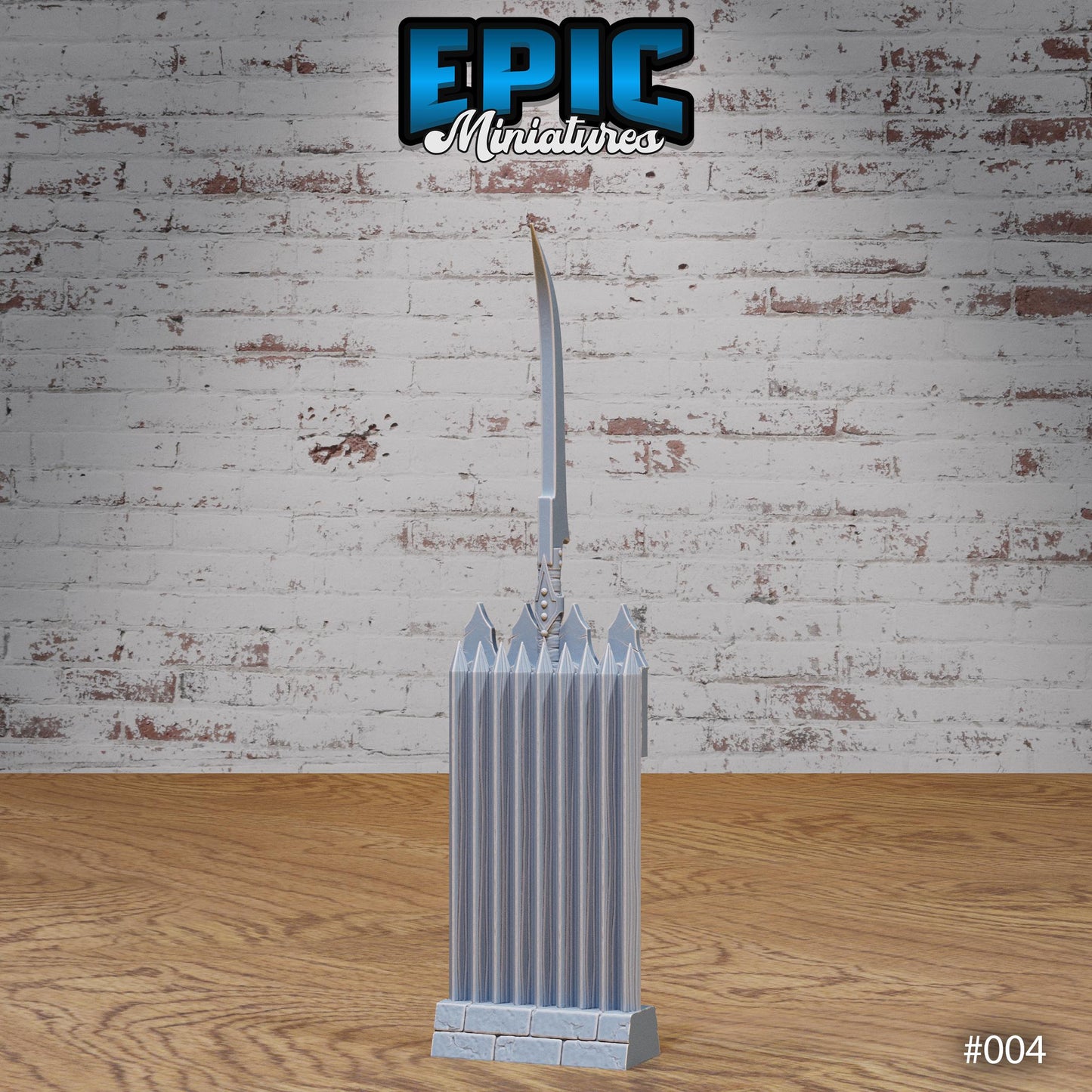 Dark Elf Siege Camp - Gate and Fences (3 Variants Available) - Epic Miniatures