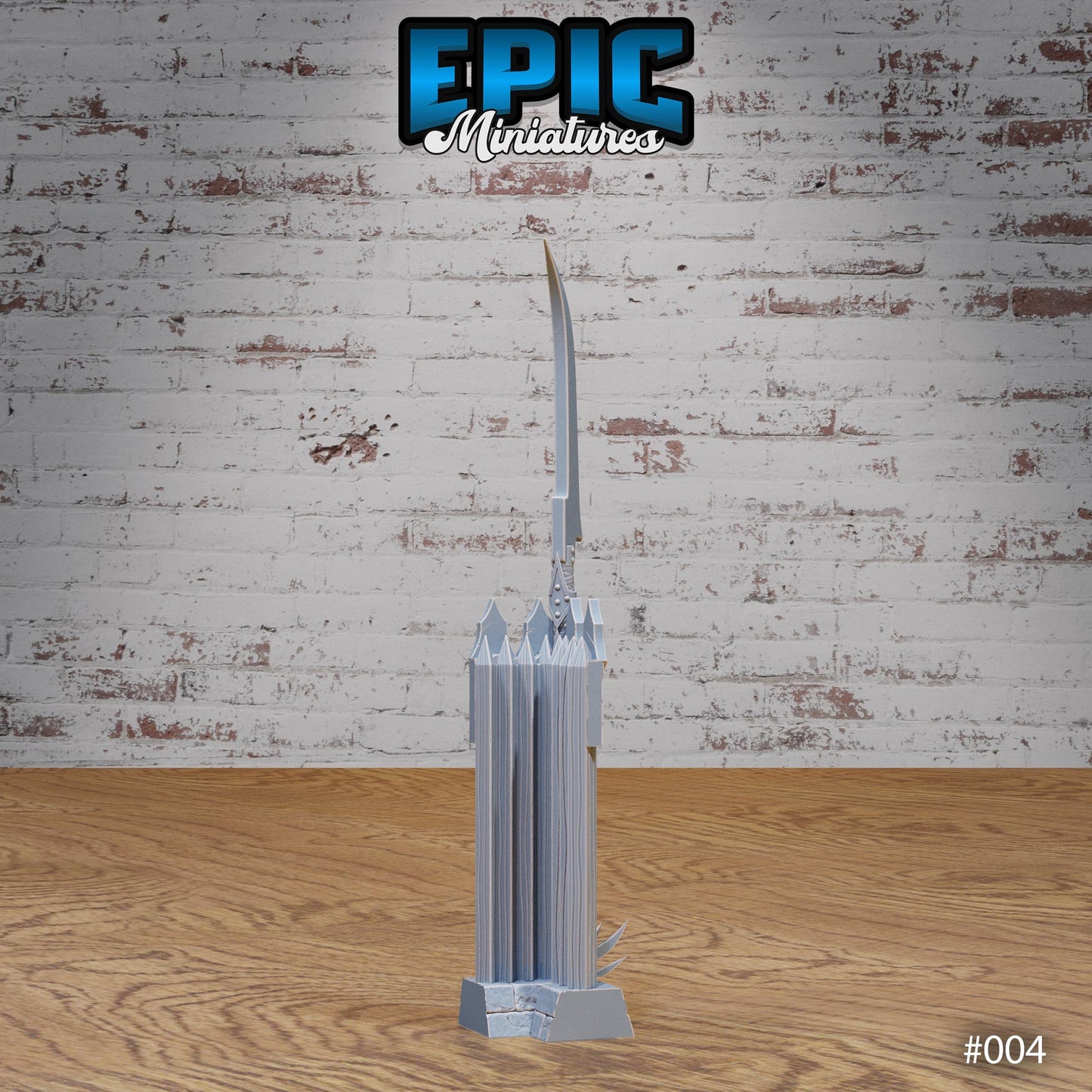 Dark Elf Siege Camp - Gate and Fences (3 Variants Available) - Epic Miniatures