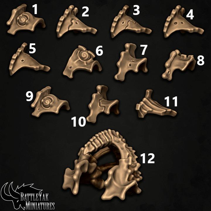 Reborn Legionnaire Pauldrons, Customisation Pack (10 Variants Available) - Battle Yak