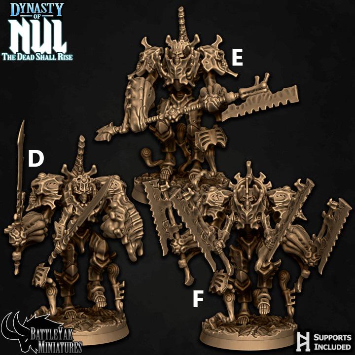 Reborn Thanacron Immortals, Set 1 (6 Variants Available) - Battle Yak