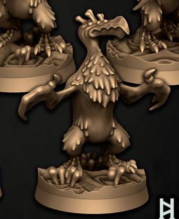 Fleshcraft Aptenodyte, Set 3 (4 Variants Available) - Battle Yak