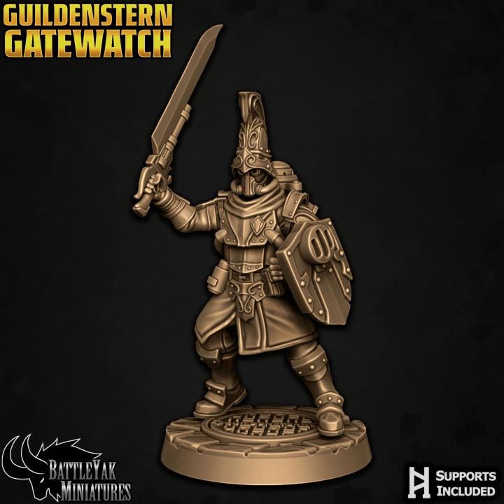 Gatewatch Officers, Close Combat (6 Variants Available) - Battle Yak