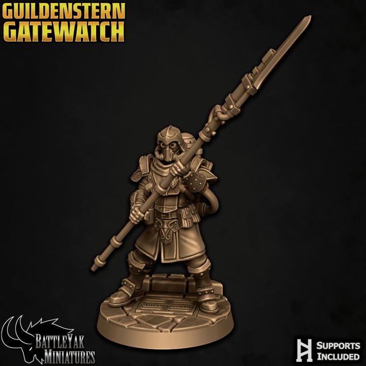 Gatewatch Officers, Long Weapons (6 Variants Available) - Battle Yak