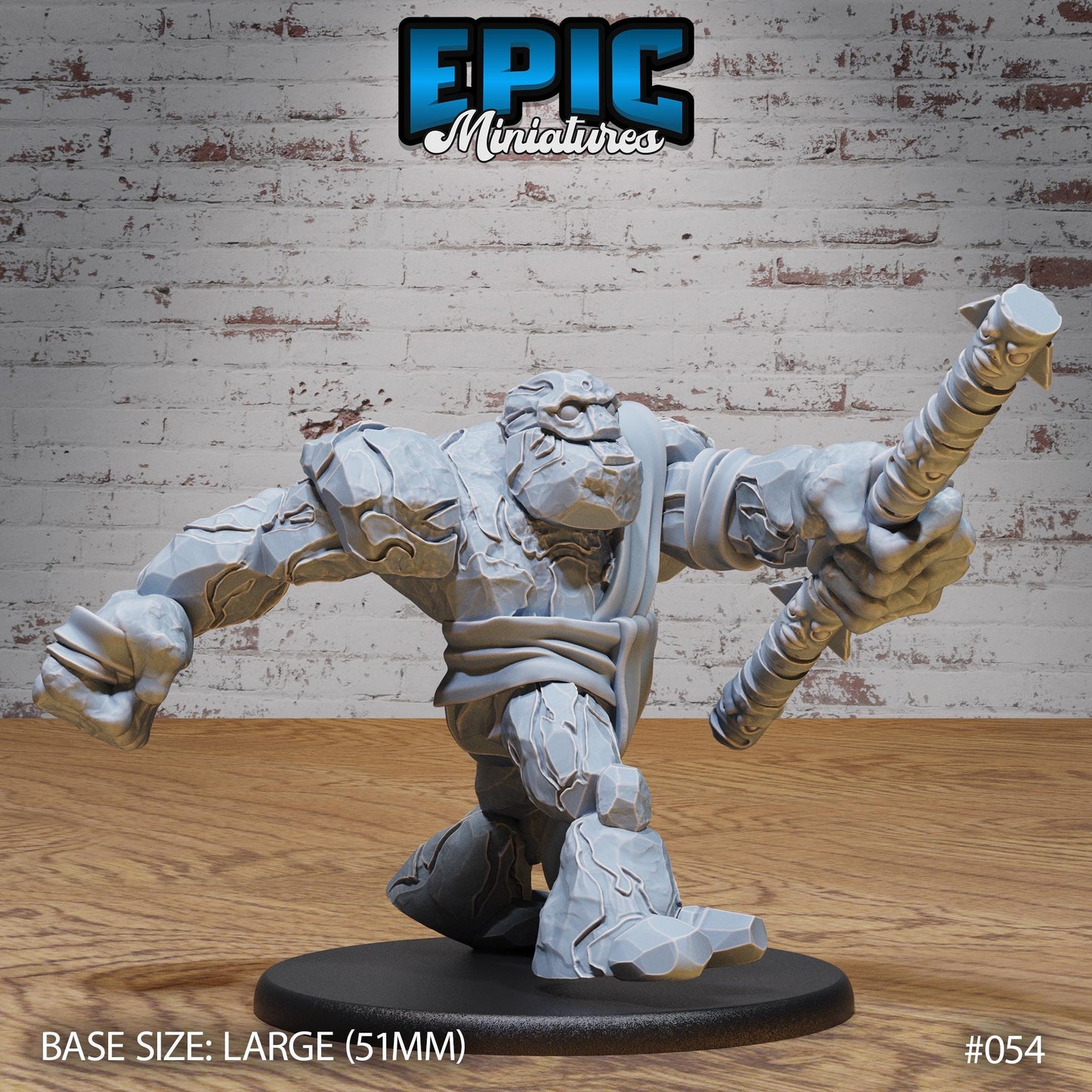 Stone Golem (3 Variants Available) - Epic Miniatures