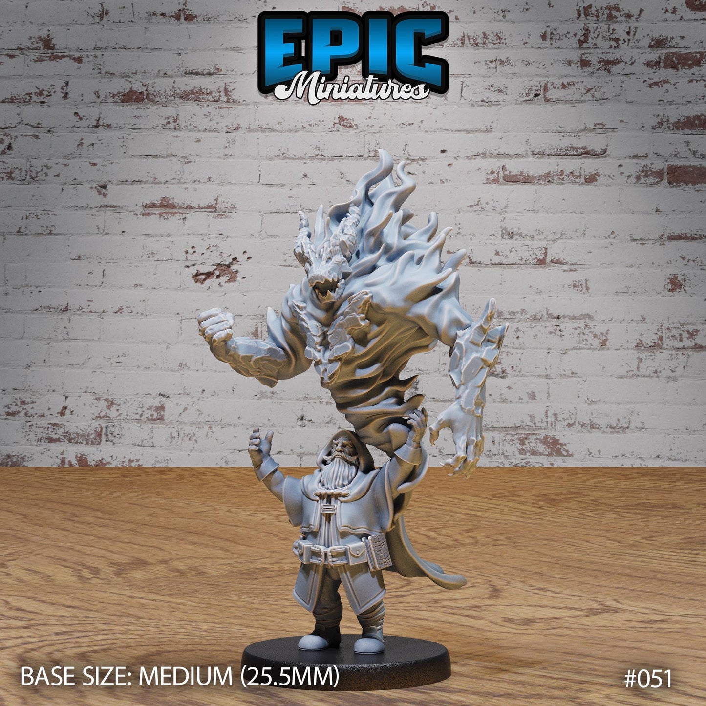 Summoner Dwarf (3 Variants Available) - Epic Miniatures