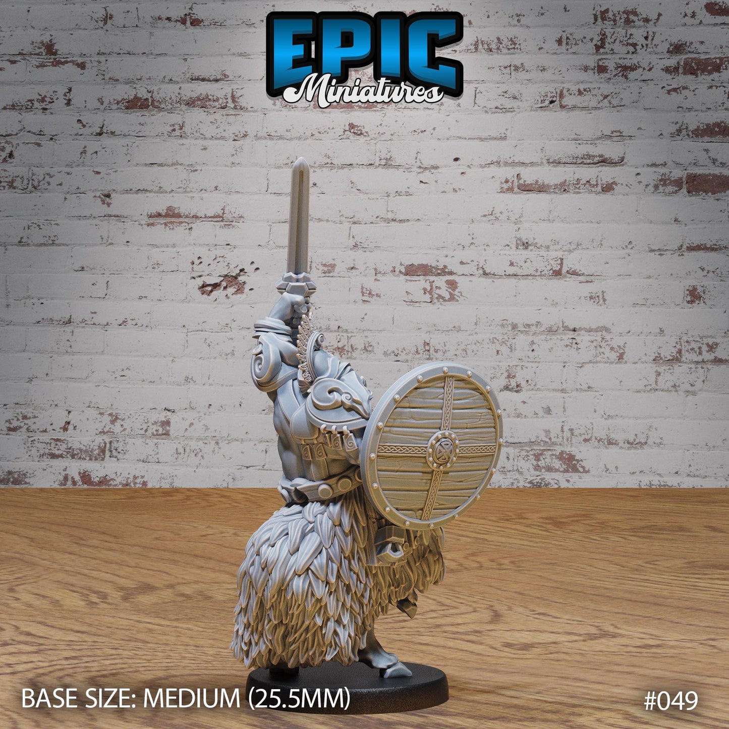Goat Centaur Dwarf (3 Variants Available) - Epic Miniatures